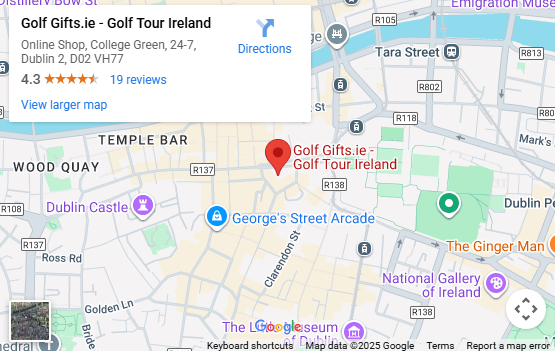 GolfGifts.ie Golf Tour Ireland College Green Dublin Ireland
